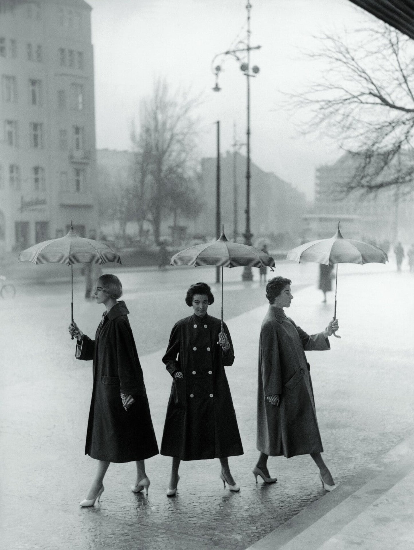"Regenwetter aufgeheitert", Berlin 1955